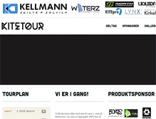 Tablet Screenshot of kitetour.dk